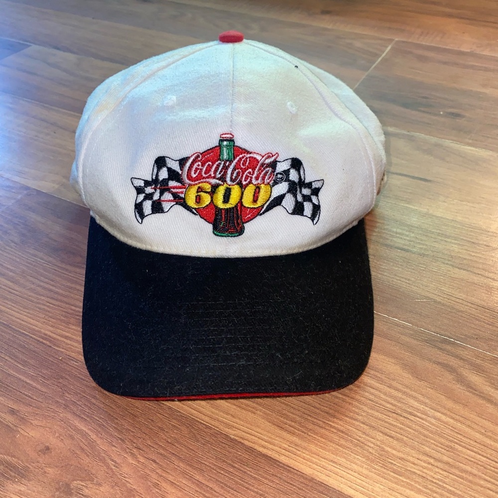 vintage nascar Coca Cola hat